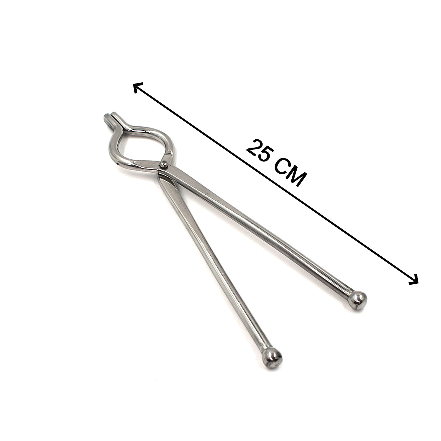 8112 Ganesh Premium Quality Unbreakable Stainless Steel Goti Sandsi/Sansi/Pakkad/Pincer/Chimta/Tongs/Utensil Holder Smart Kitchen Tool - 8mm DeoDap 8112 Ganesh Premium Quality Unbreakable Stainless Steel Goti Sandsi/Sansi/Pakkad/Pincer/Chimta/Tongs/Utensil Holder Smart Kitchen Tool - 8mm DeoDap